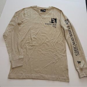 NWT Men’s New Era Unique 2023 Chicago White Sox Long Sleeve T-Shirt, Size S